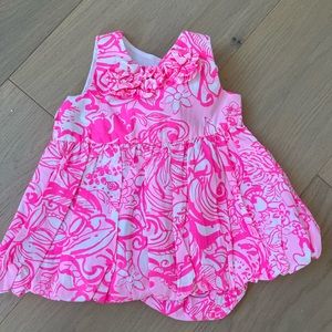 Lilly Pulitzer Baby Britta Bubble Dress 3-6 months NWT